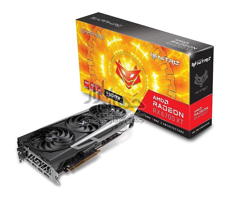 کارت گرافیک استوک گیمینگ SAPPHIRE NITRO  REDEON RX 6700 XT ظرفیت 12 گیگابایت